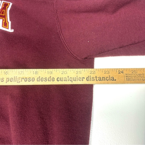 Vtg Champion Size Medium Minnesota Golden Gophers Full Zip Hooded Sweatshirt - Picture 6 of 7